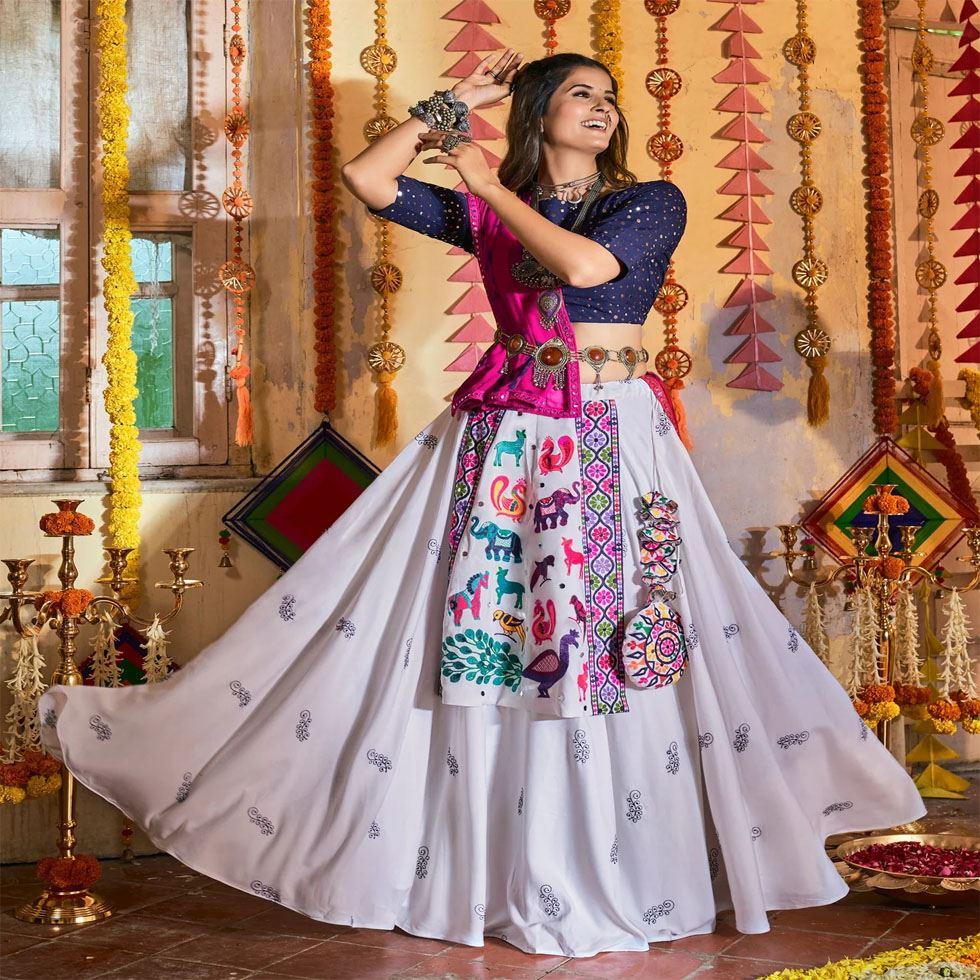 Colours Dandiya Dress Image