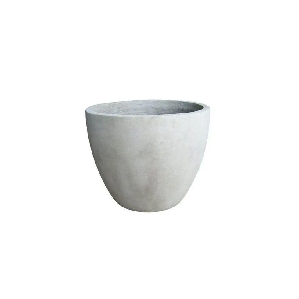 Concrete flower pot Image