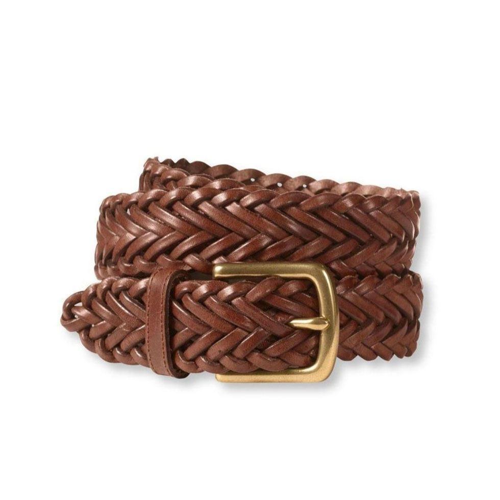 Corded Leather Belt Image