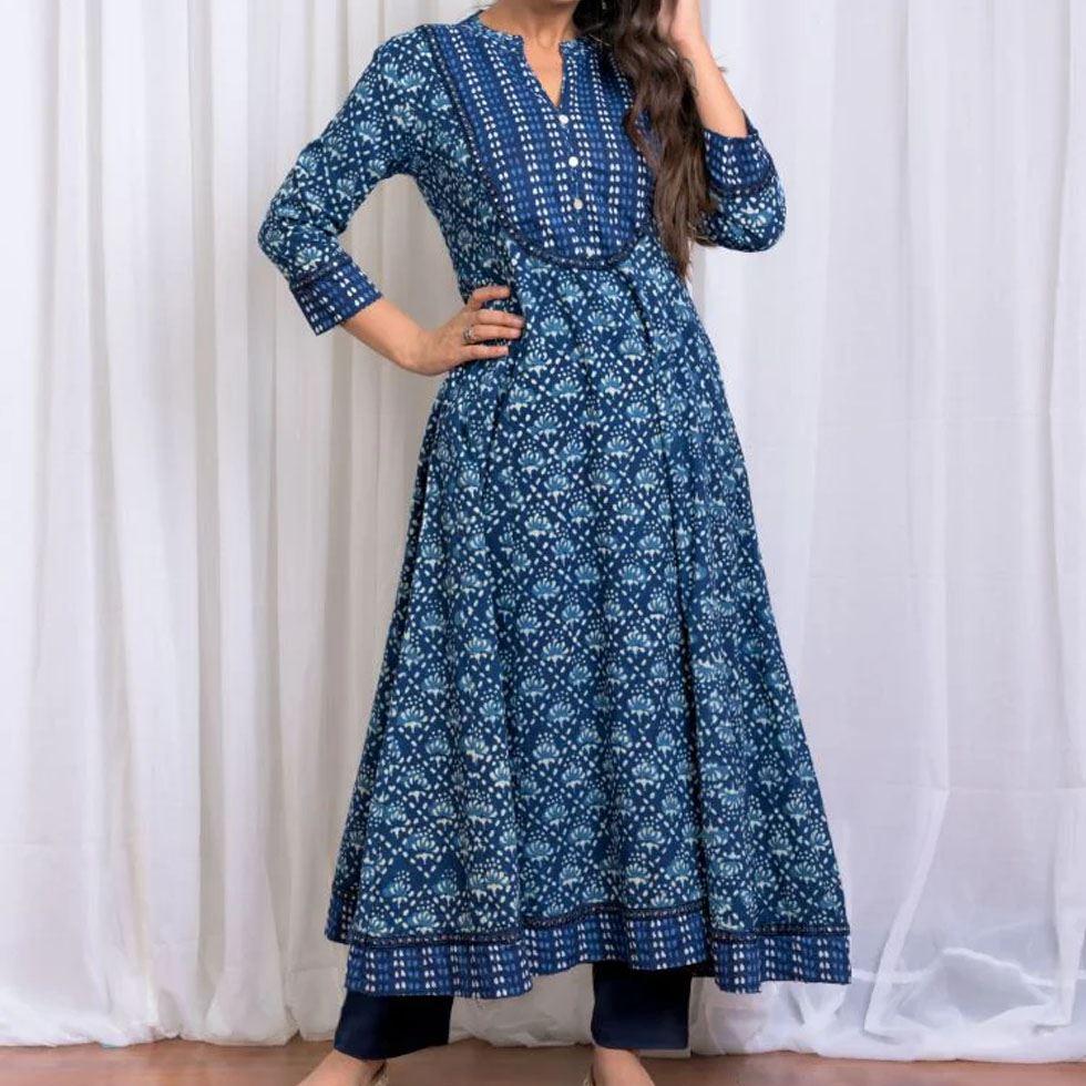 Cotton Anarkali Kurta Image