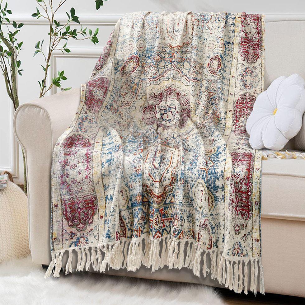 Cotton digital throw Image