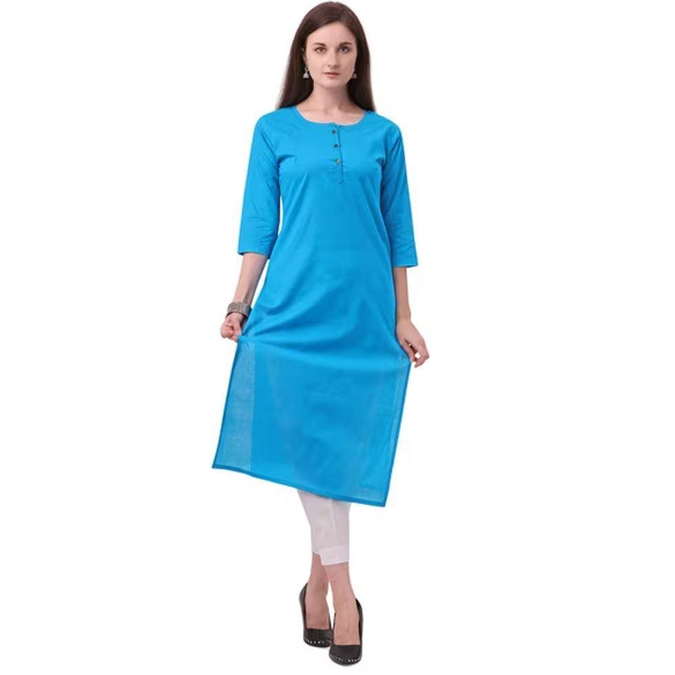 Cotton Fancy Female Kurta Image