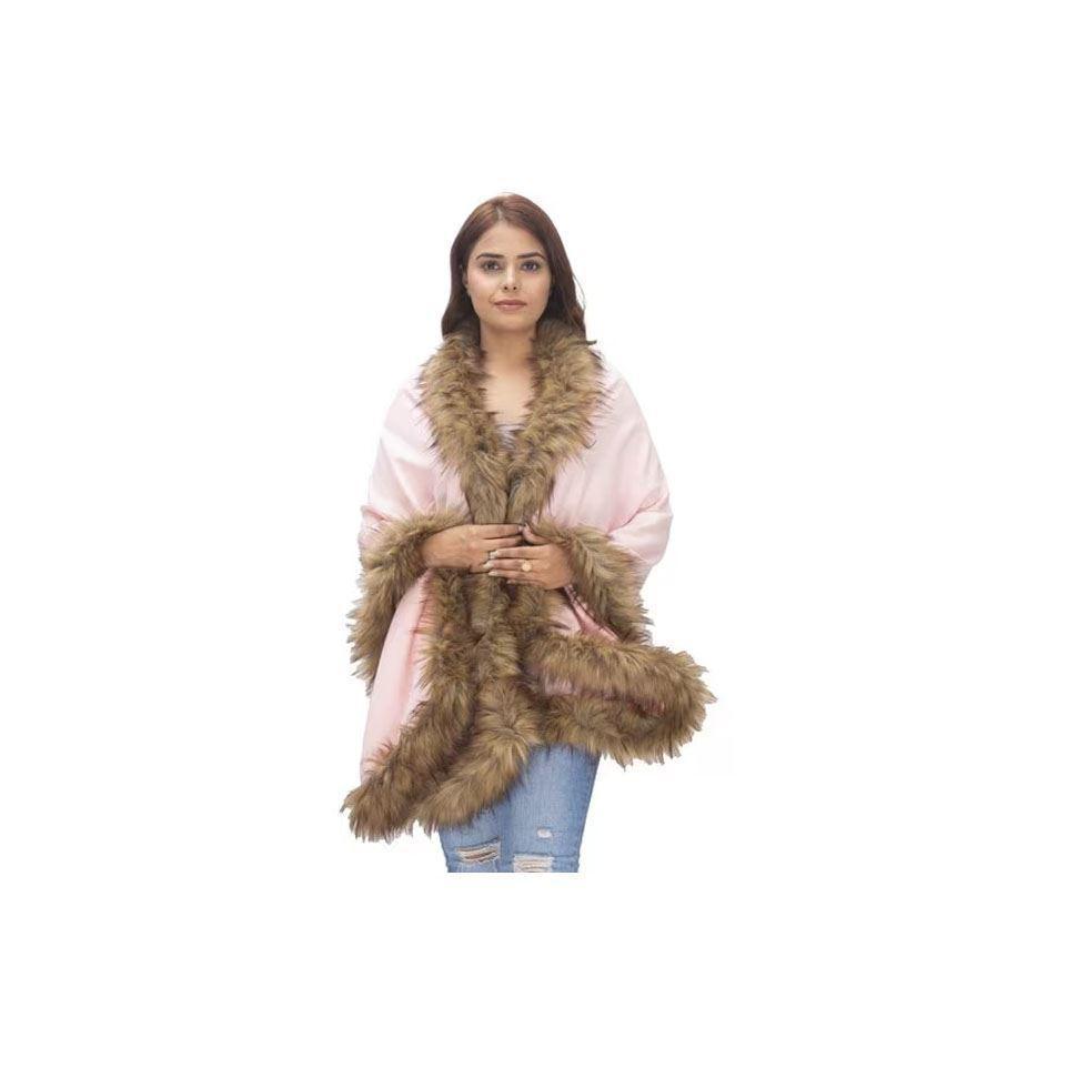 Cotton Fur Stole Image