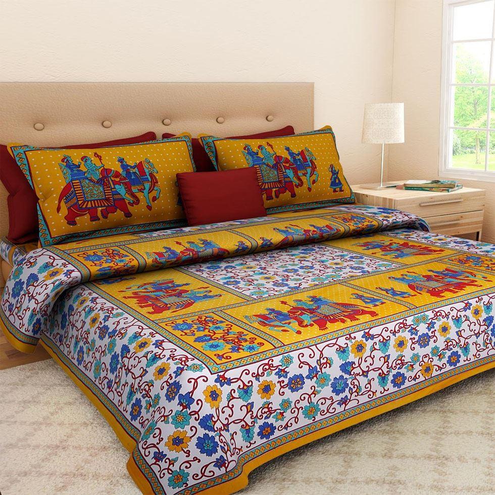 Cotton Printed Bedsheet Image