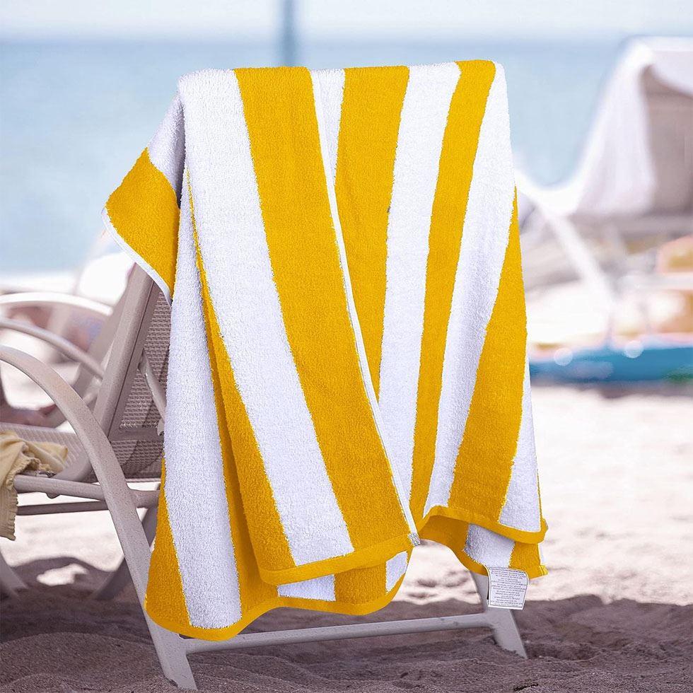 Custom Stripe Beach Towels Image