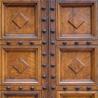 Decorative Wood Door Image