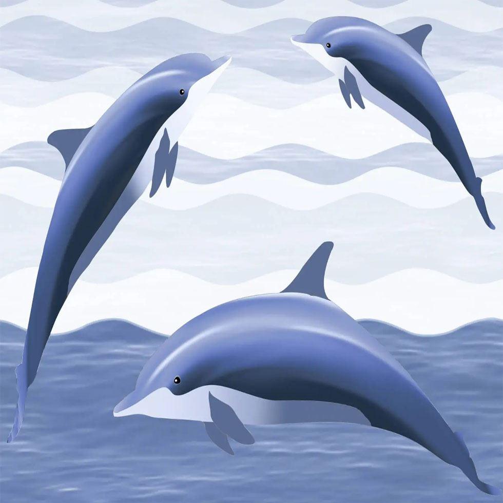 Dolphin Wall Tiles Image