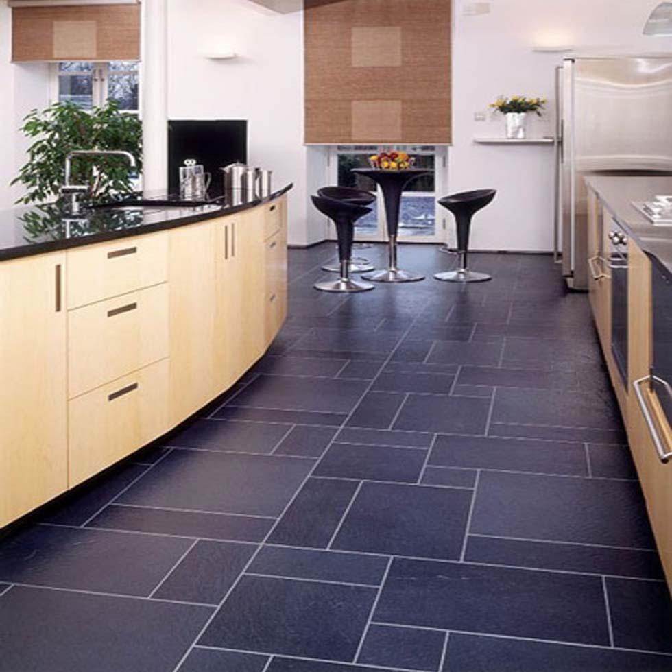 Double Charged Kitchen Floor Tiles Image