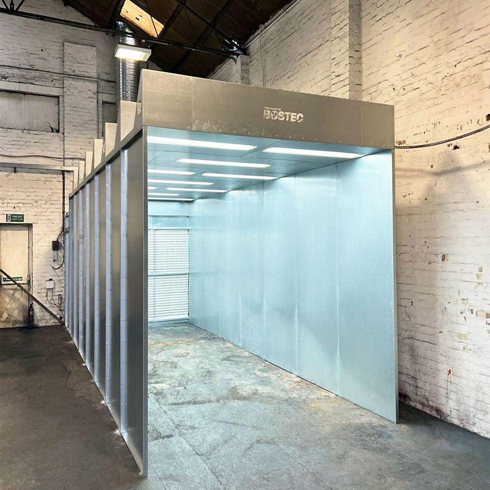 Dry Spray Paint Booth Image