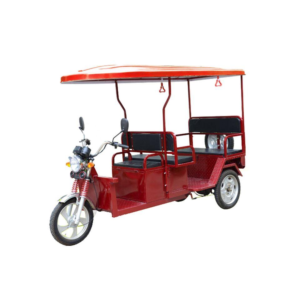 Electric Three-Wheeler Rickshaw Image