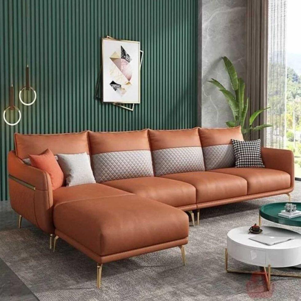 Elegant Corner Sofa Set Image