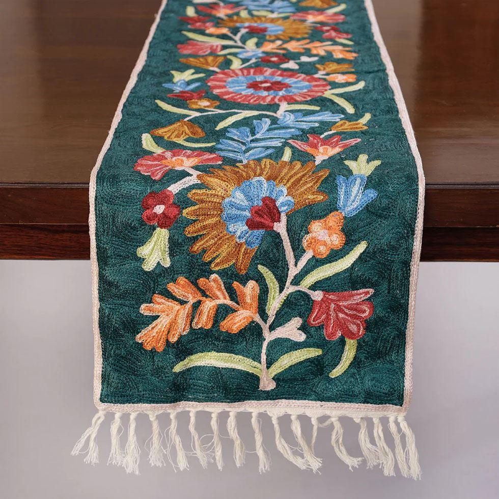 Embroidered Table Runner Image