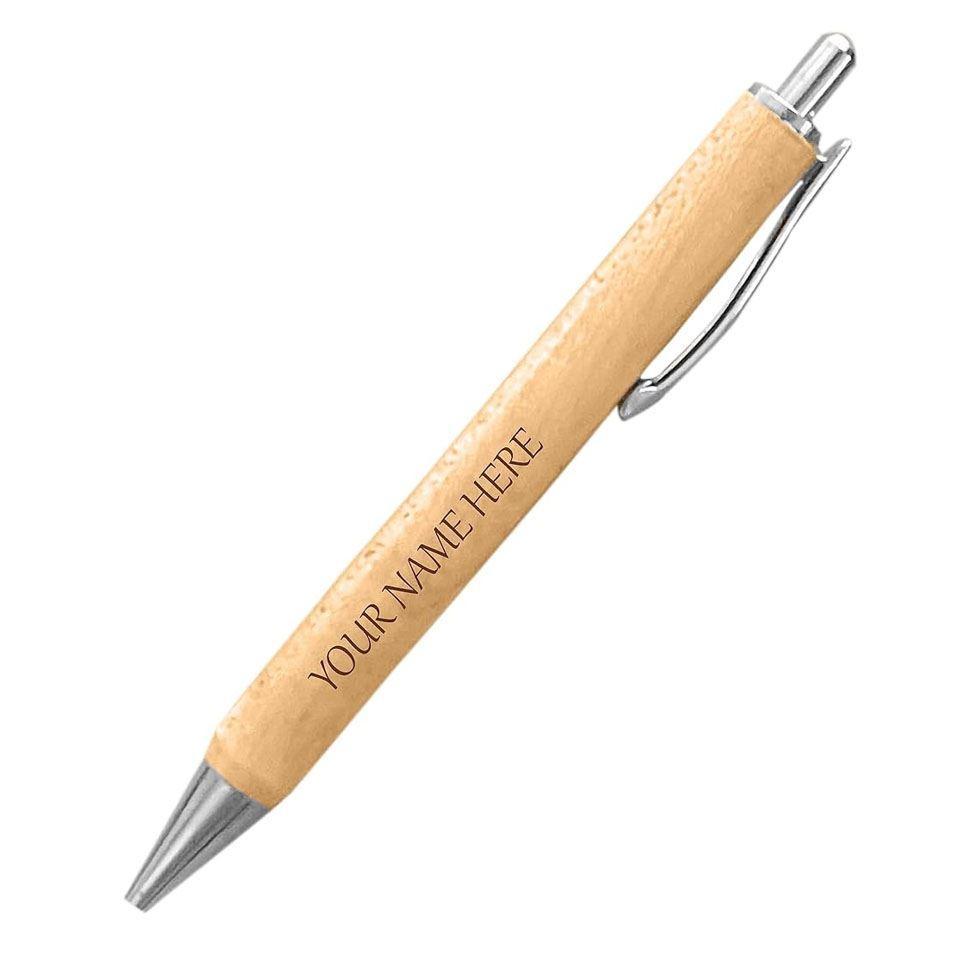 Engraved Wooden Ball Pen  Image