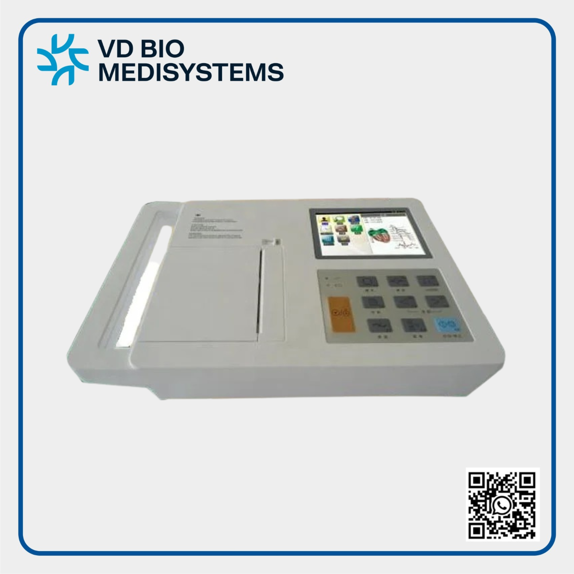 VD Bio Medisystems 6 Channel Ecg VD-600E Image