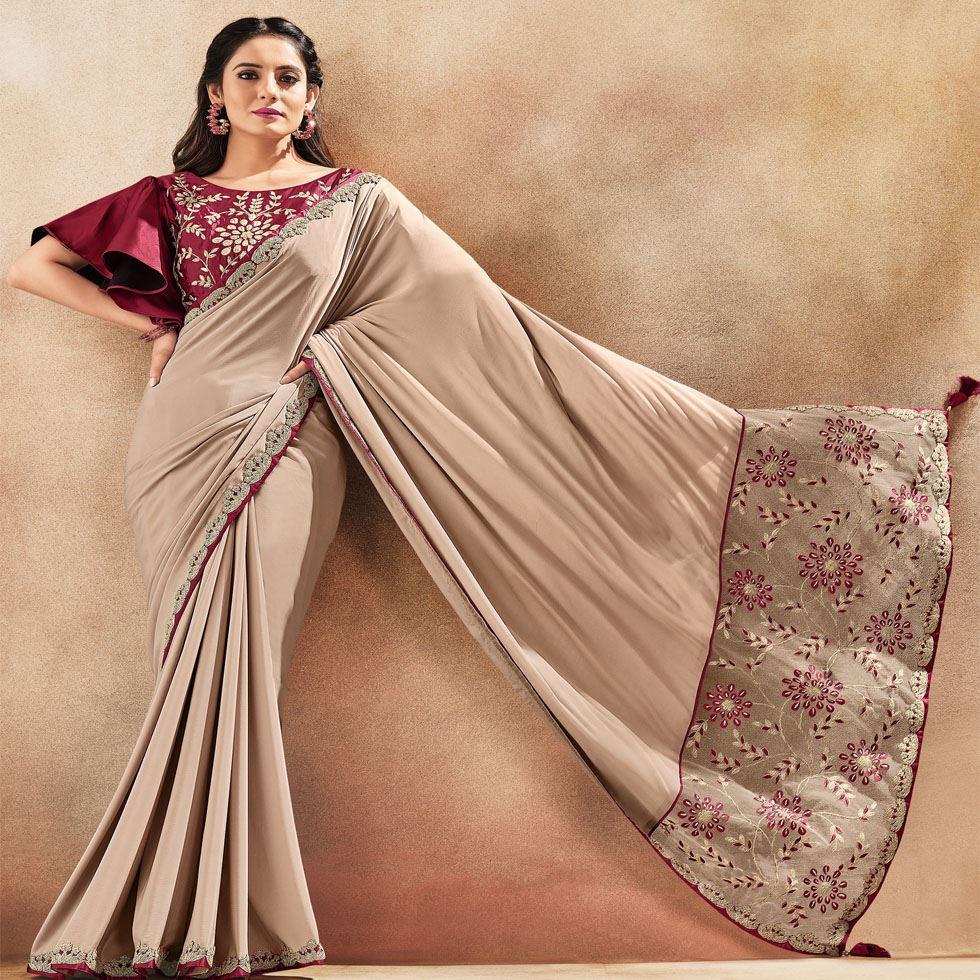 Fancy PartyWear saree Image