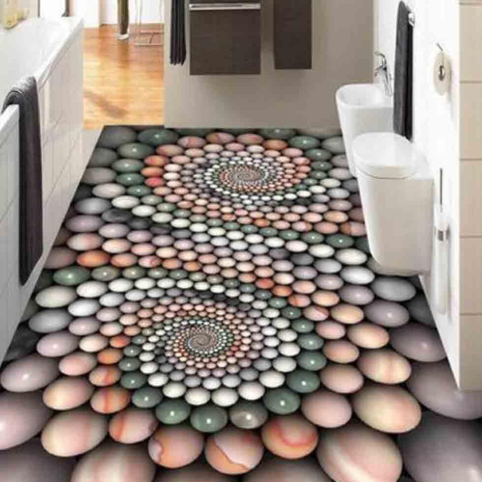 Beautiful Nero Floor Tiles Image