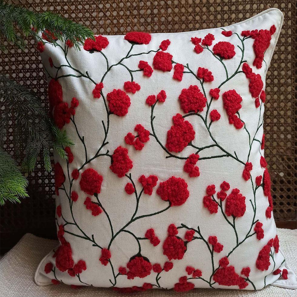 Flower Cushion Cover Image