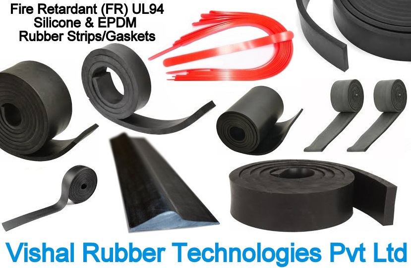 Fire Retardant (FR) UL94 Silicone & EPDM Rubber Strips/Gaskets Image