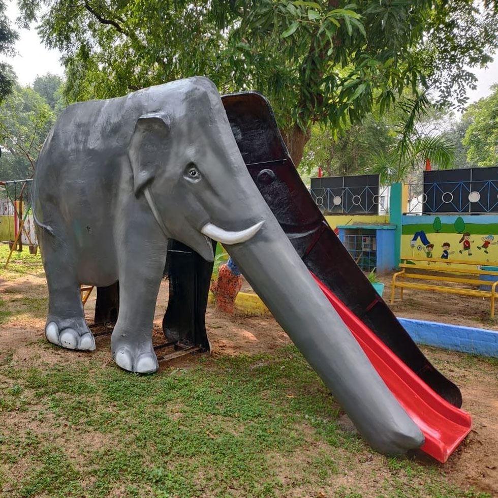 Frp Elephant Slide Image
