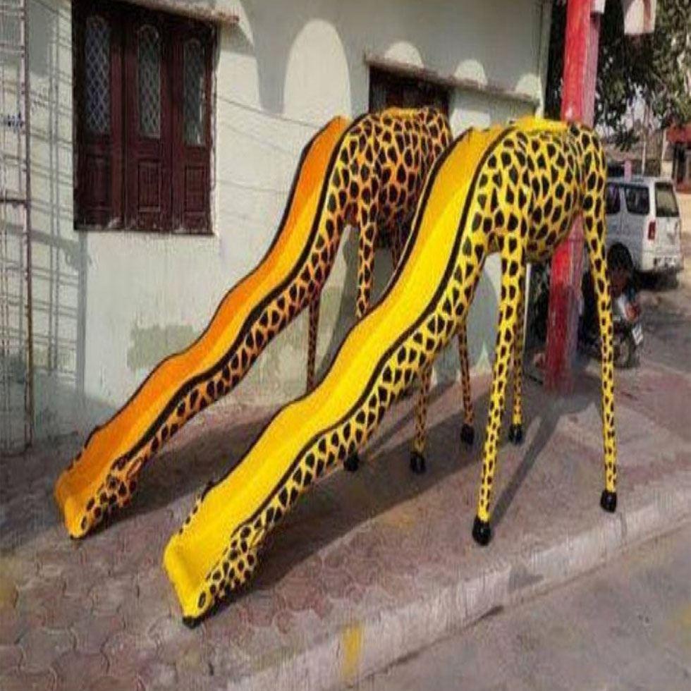 Frp Giraffe Slide Image