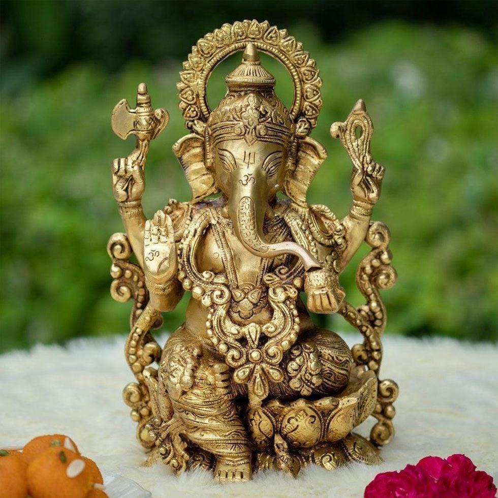 Ganesh Brass Idols Image