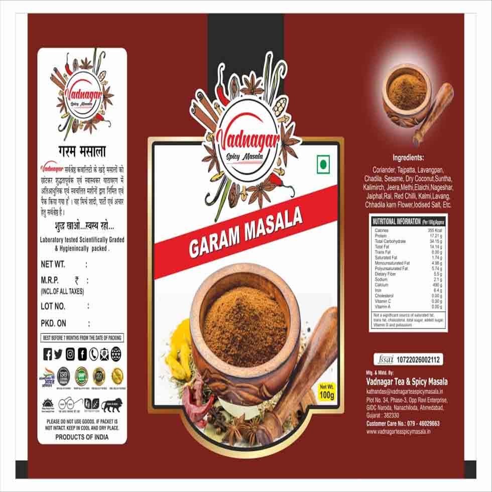 Kitchen Indian Whole Spice Garam Masala Distributor Image