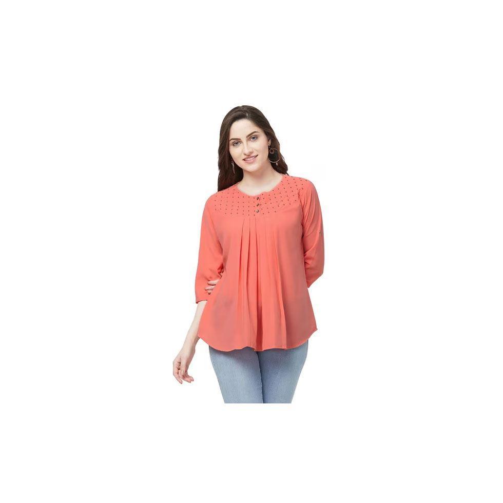 Georgette Ladies Top Image