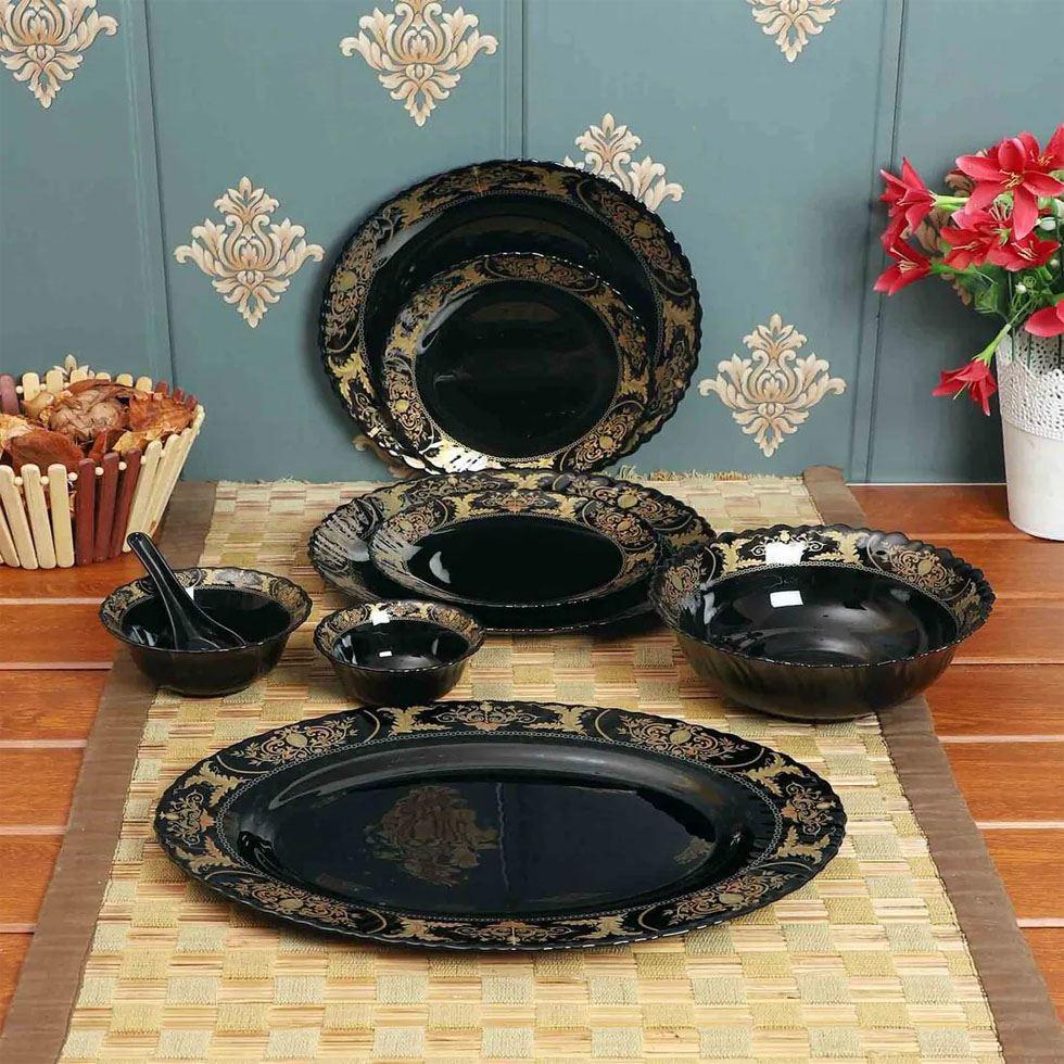 Glass Dinner Set Image