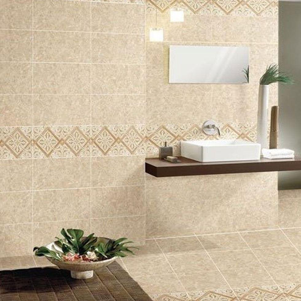 Glossy Ceramic Bathroom Tile Image