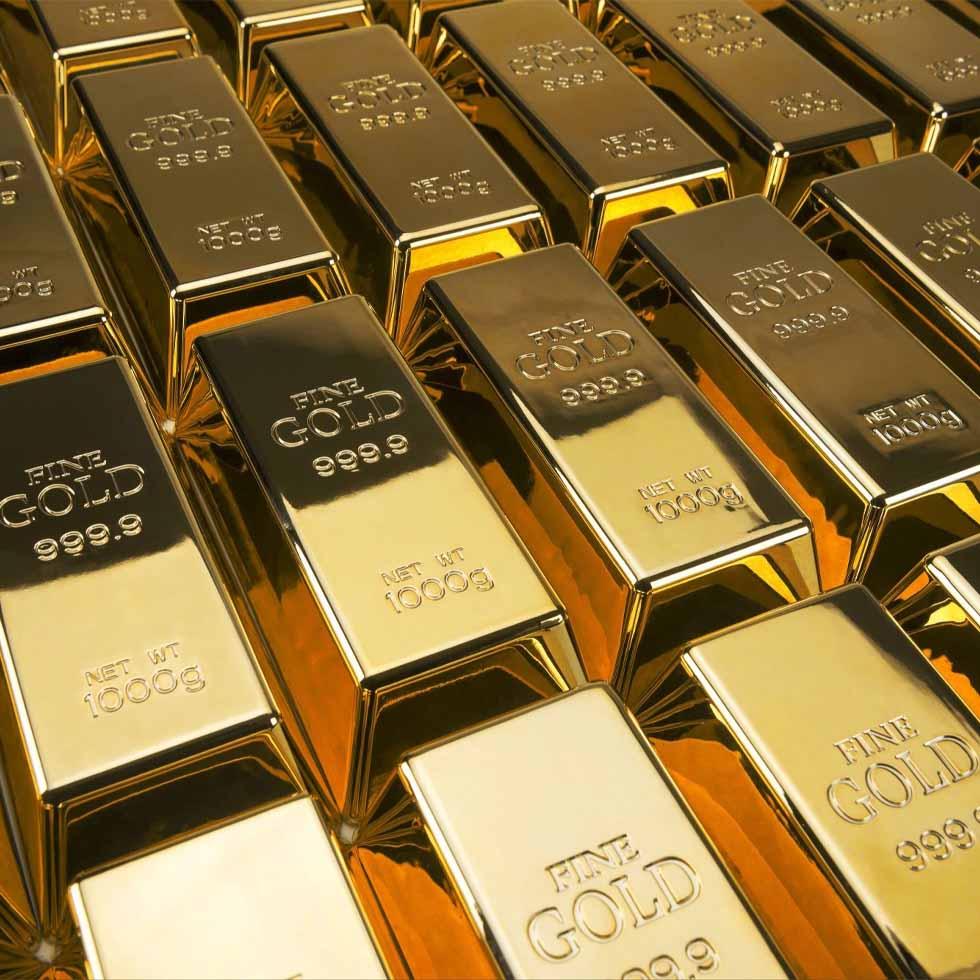 Gold Dore Bars Image