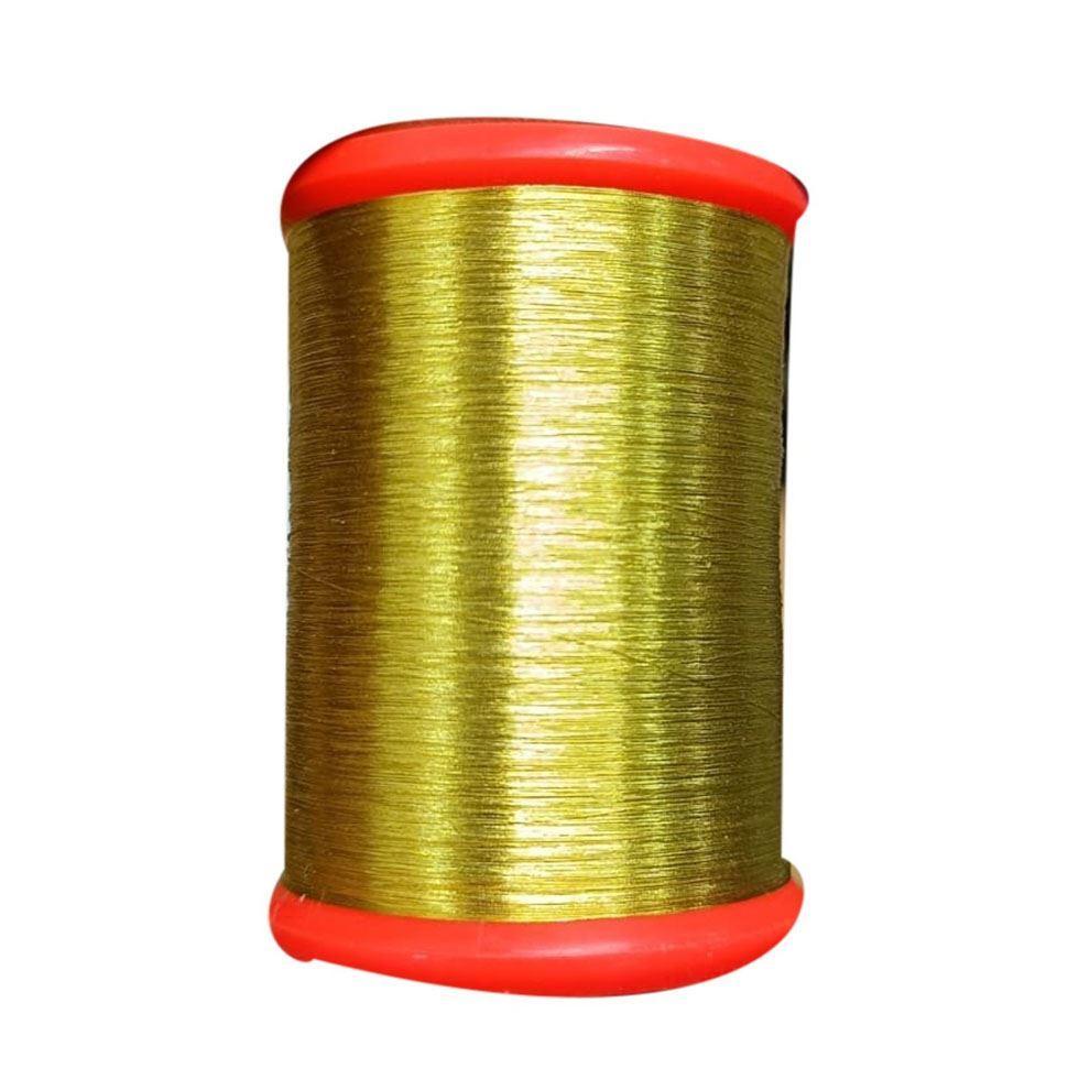 Golden Imitation Zari Thread Image