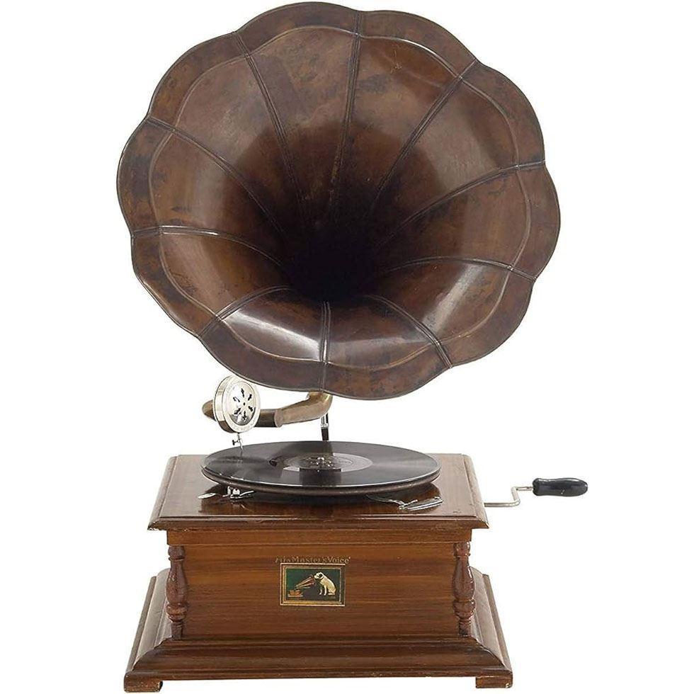 Gramophone Brown Working Player Image