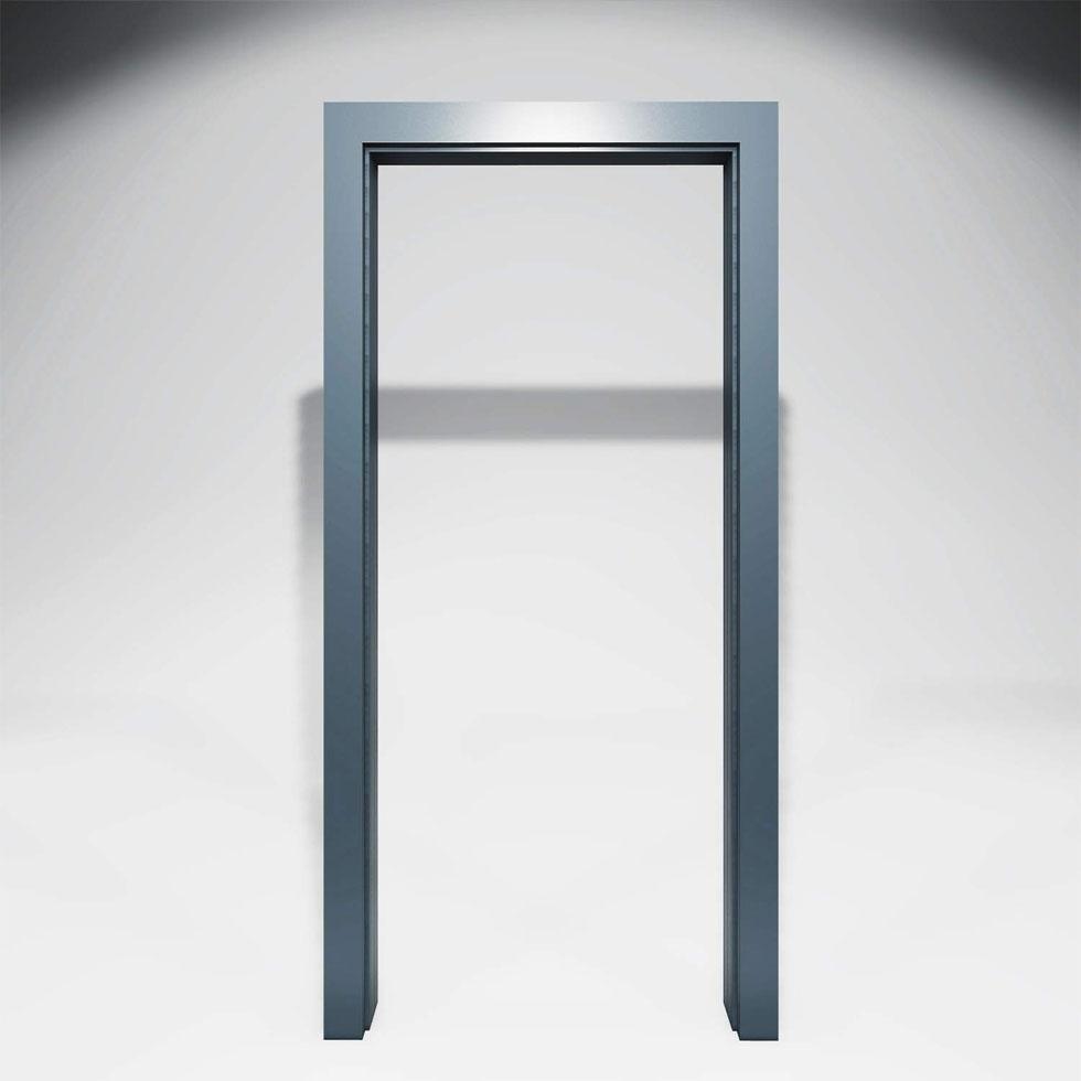 Gray Steel Door Frame Image