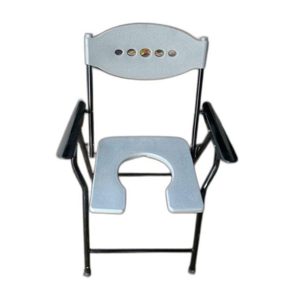 Grey Commode Stool Image