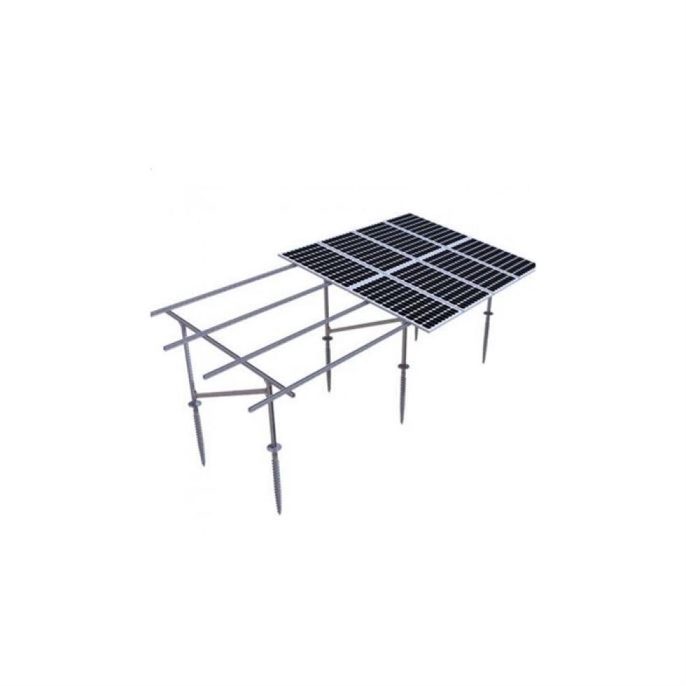 Ground Mounted Solar Structure Image