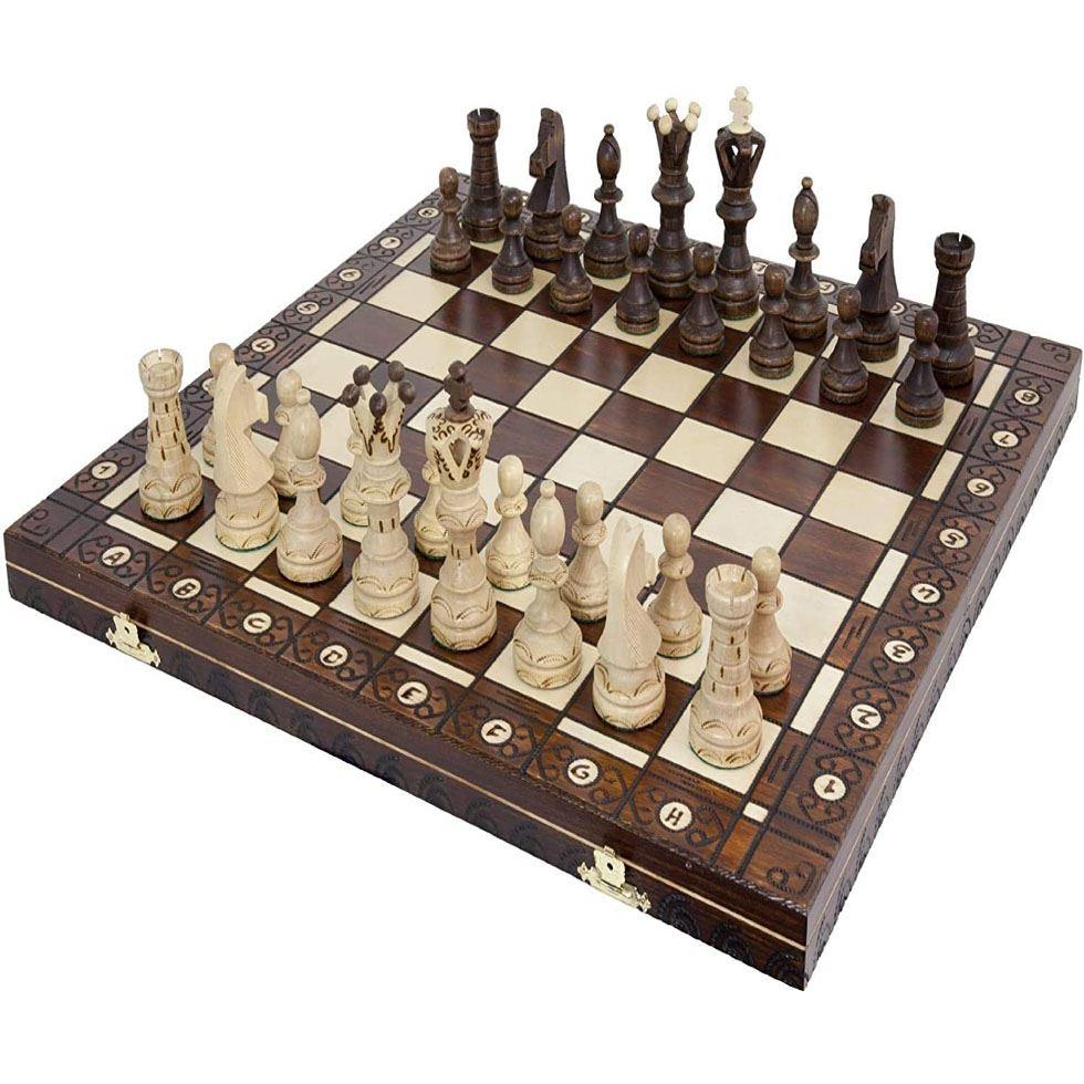 Hand Carved Chessmen Sets Image