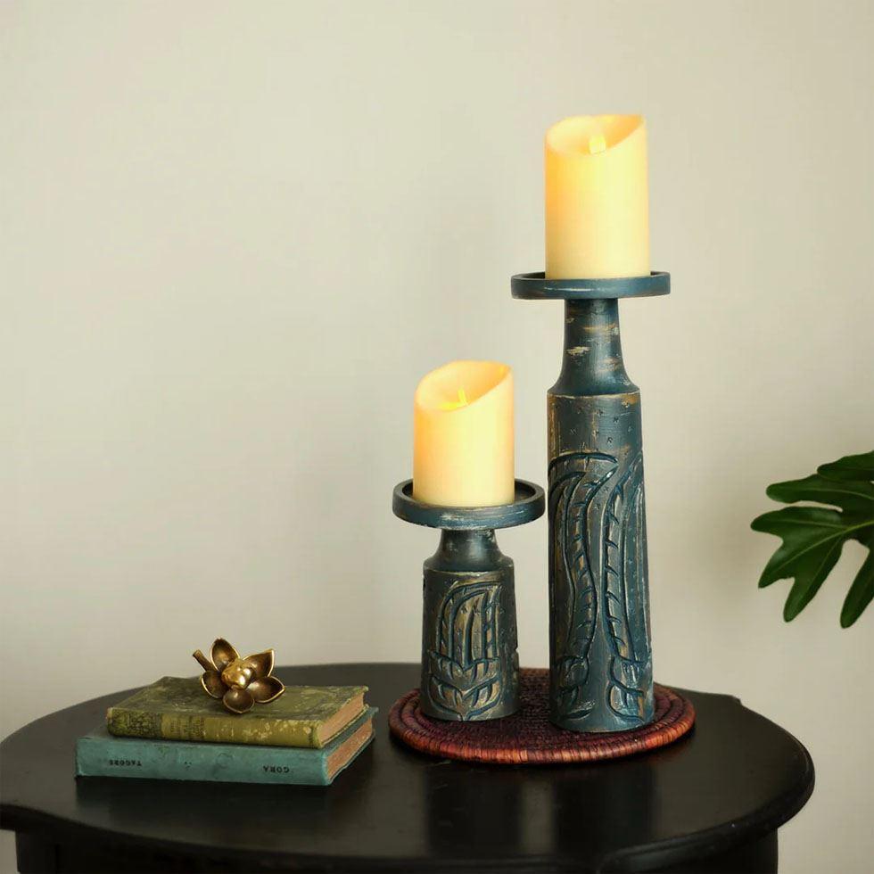 Handcrafted Candle Holder Image