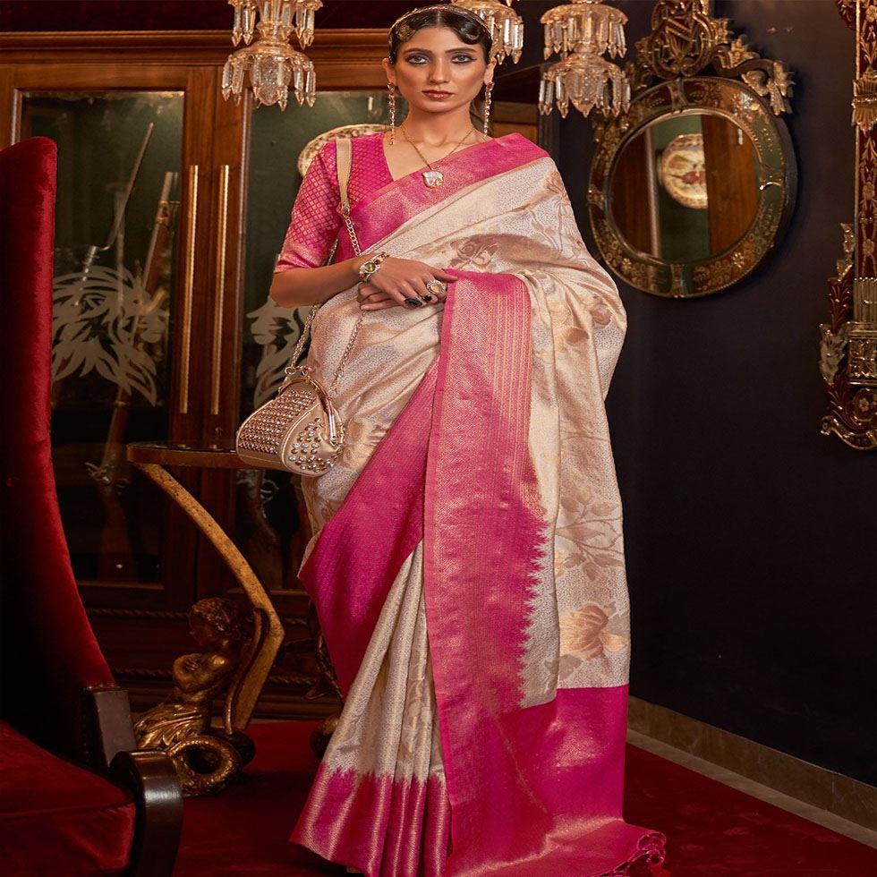 Handloom Party Wear Saree Image