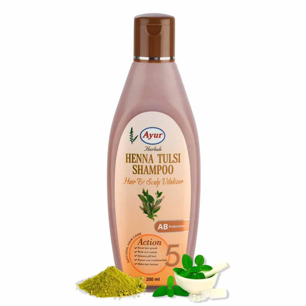 Henna Tulsi Shampoo Image