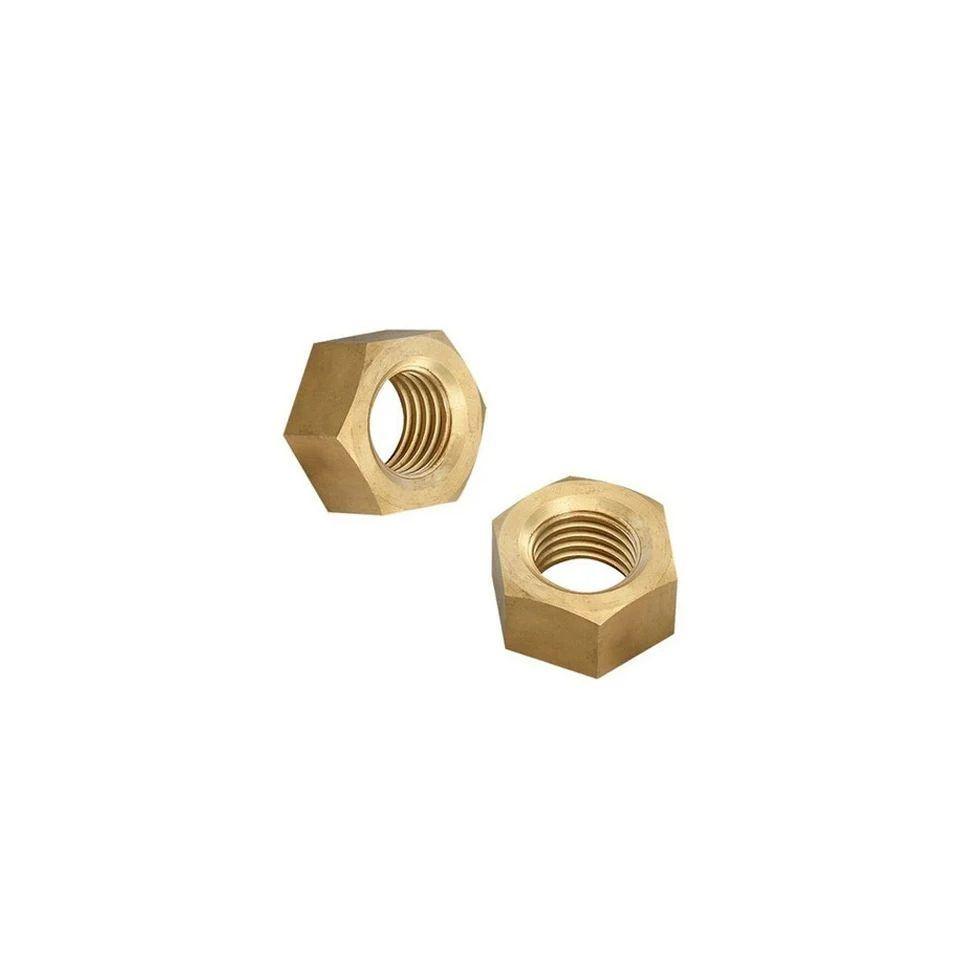 Hexagonal Brass Nuts Image