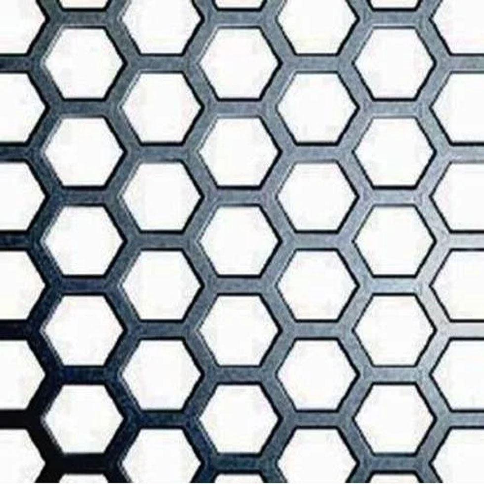 Maximum Ventilated Hexagonal Perforation Pattern Sheets Image