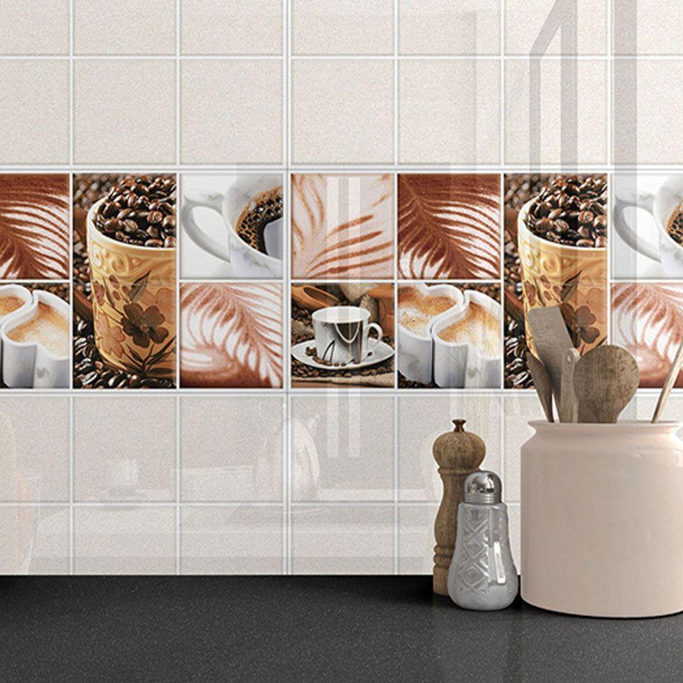 Highlighter Kitchen Wall Tiles Image