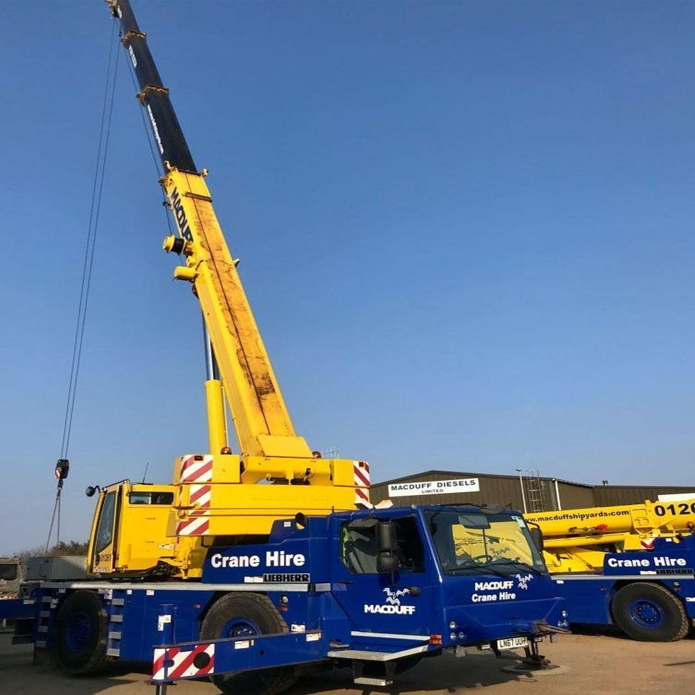 Hydraulic Industrial Crane Image