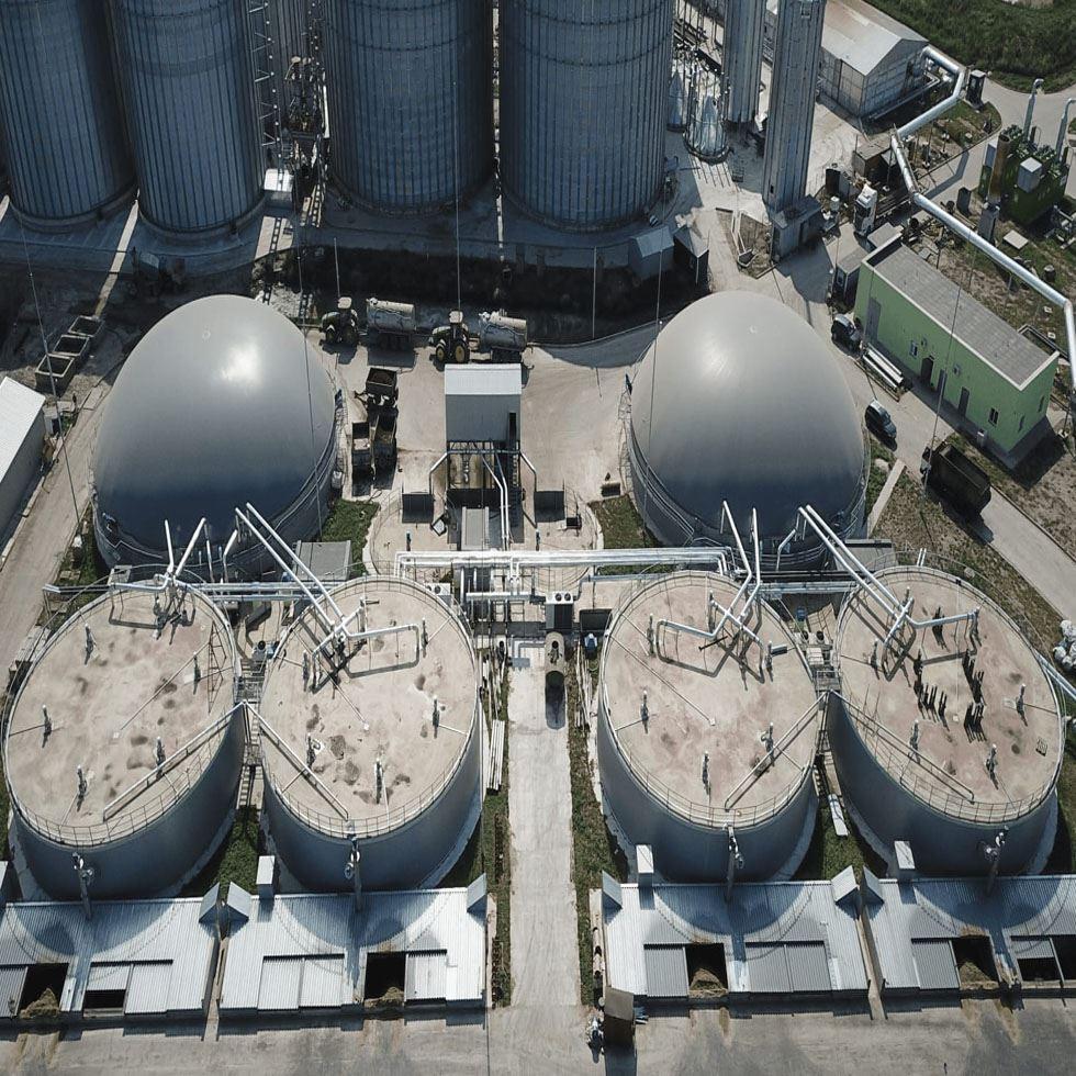 Industrial Biogas Plant Image