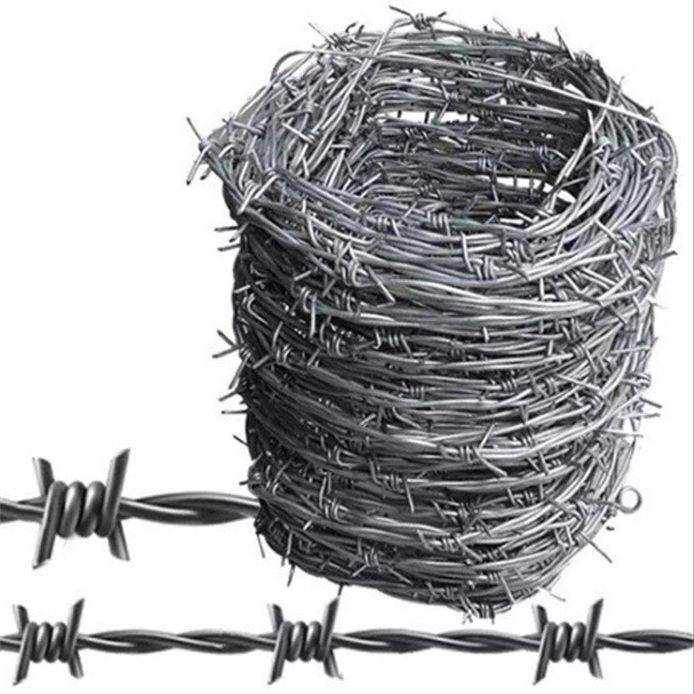 Industrial Steel Barbed Wire Image