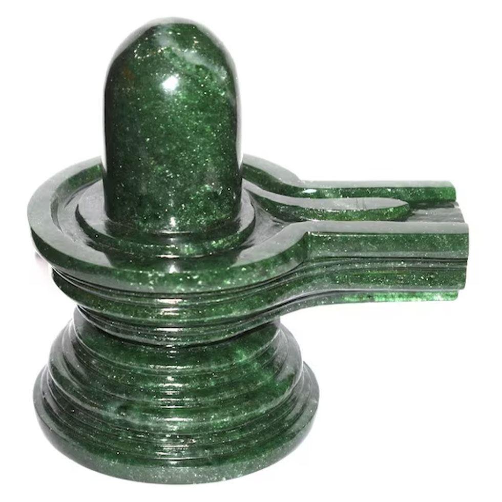 Jade Green Shivling Image