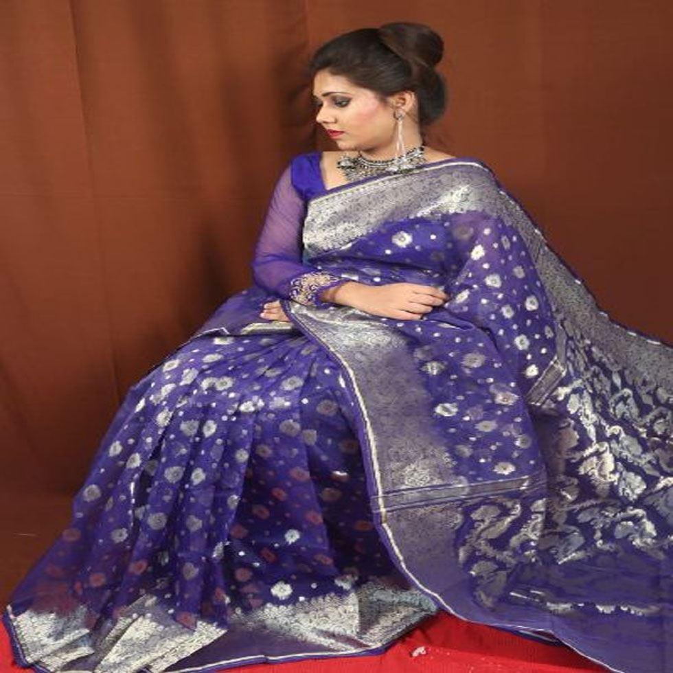 Jamdani Silk Saree Image