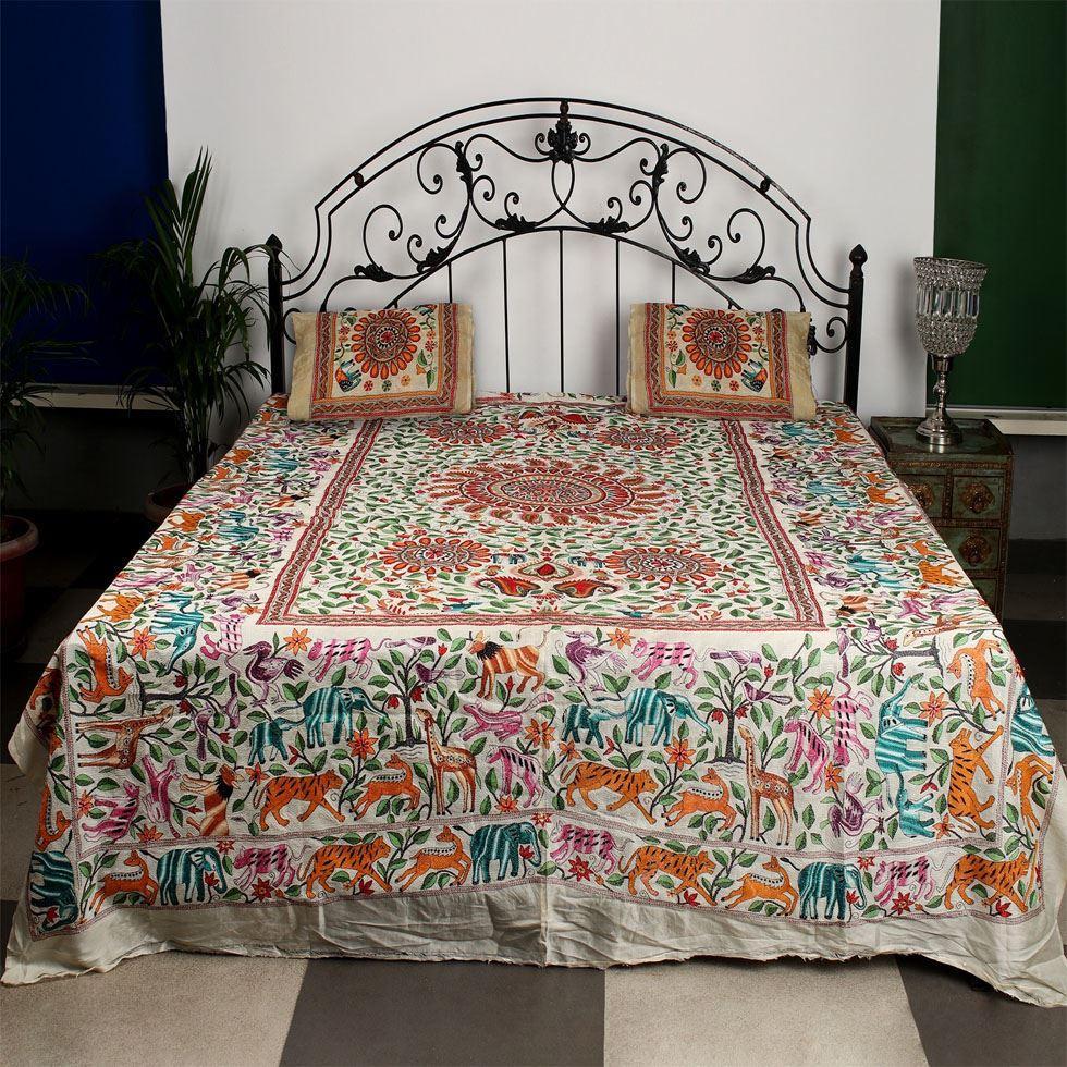 Kantha Bed Cover Image