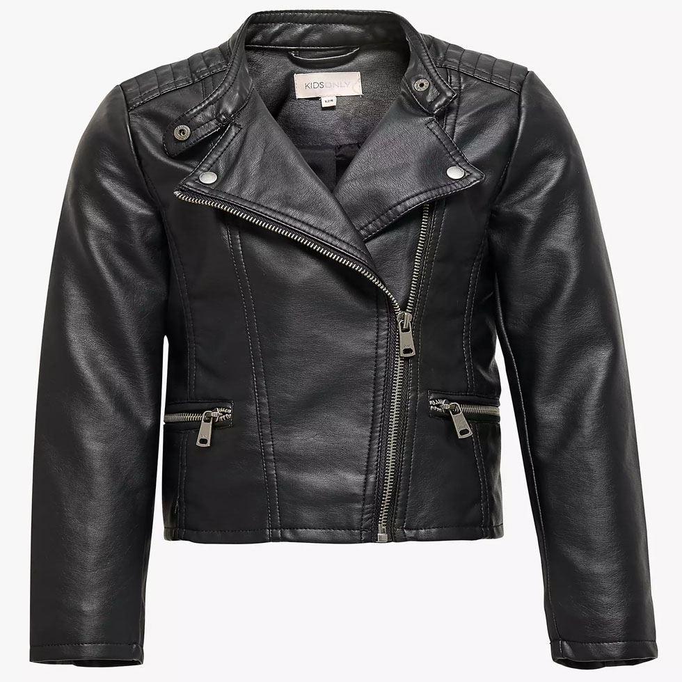 Kid Pu Leather Jacket Image