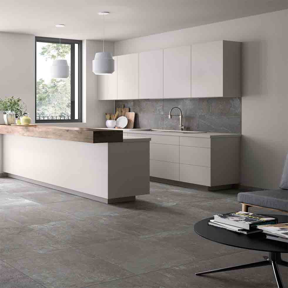 Kitchen floor Tiles Image